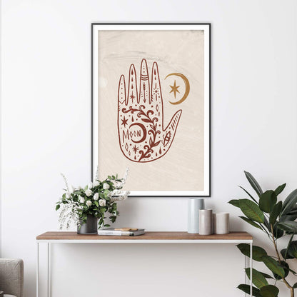 Mystic Palmistry Art Print