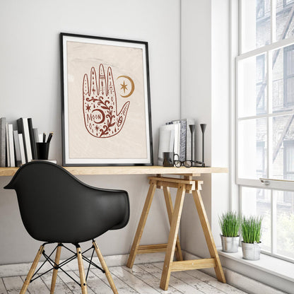 Mystic Palmistry Art Print