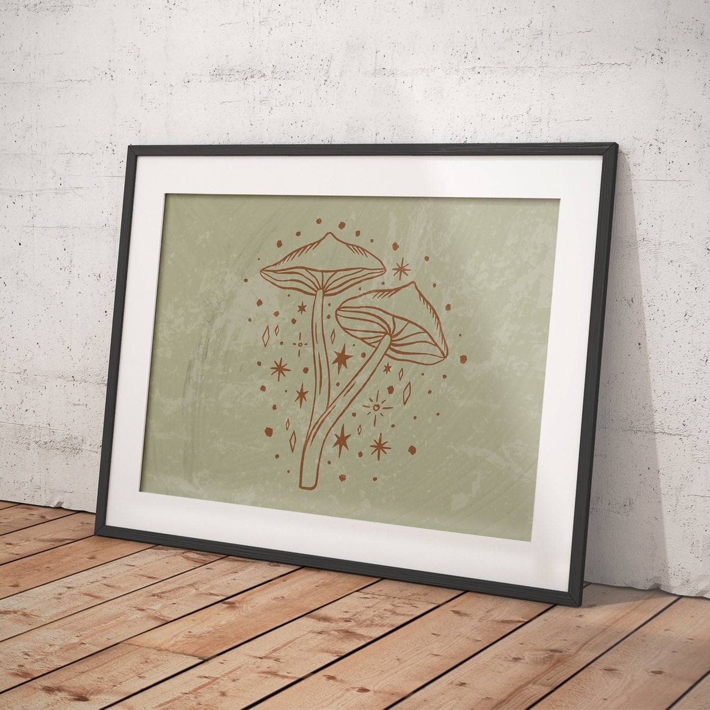 Mystic Fungi Art Print