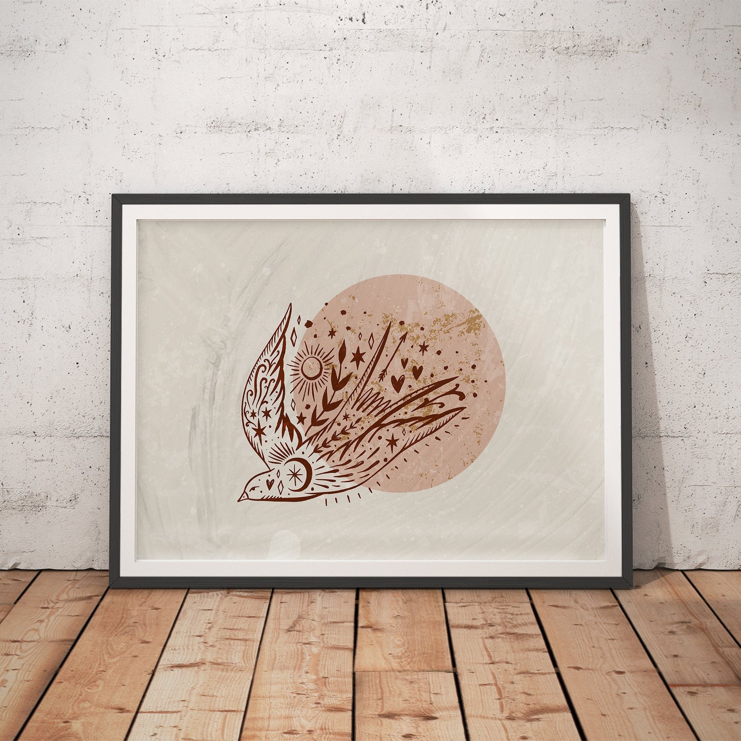 Lunar Bird Art Print