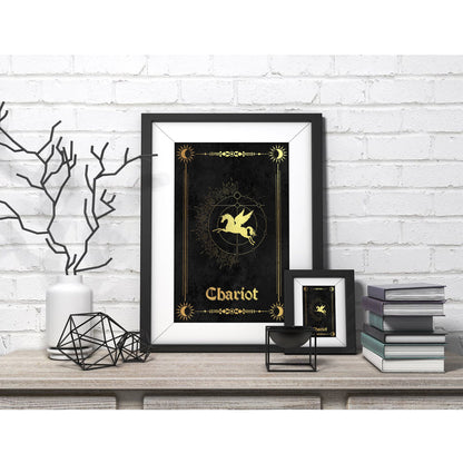 Chariot Tarot Art Print