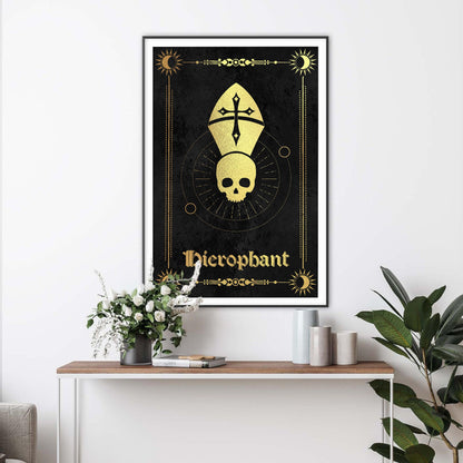 Hierophant Tarot Art Print