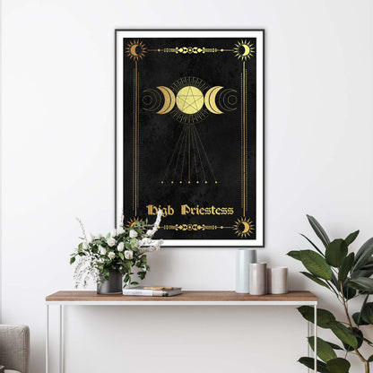 High Priestess Tarot Art Print