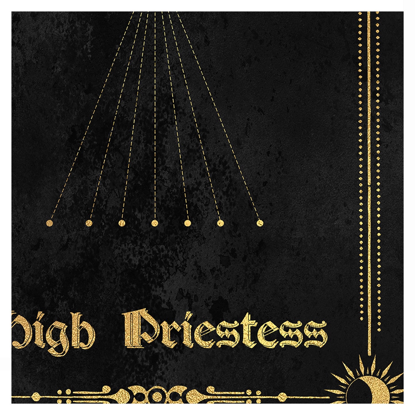 High Priestess Tarot Art Print