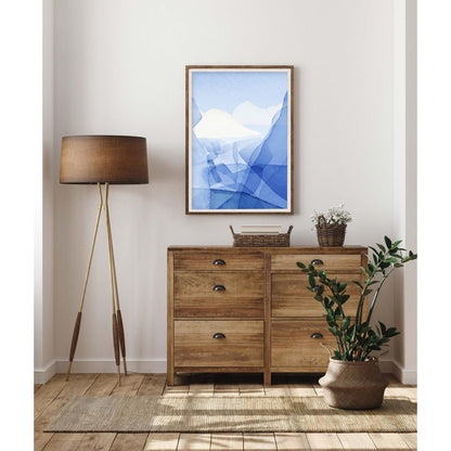 Blue Mountain Tranquility Art Print