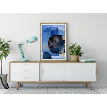 Oceanic Embrace Abstract Art Print