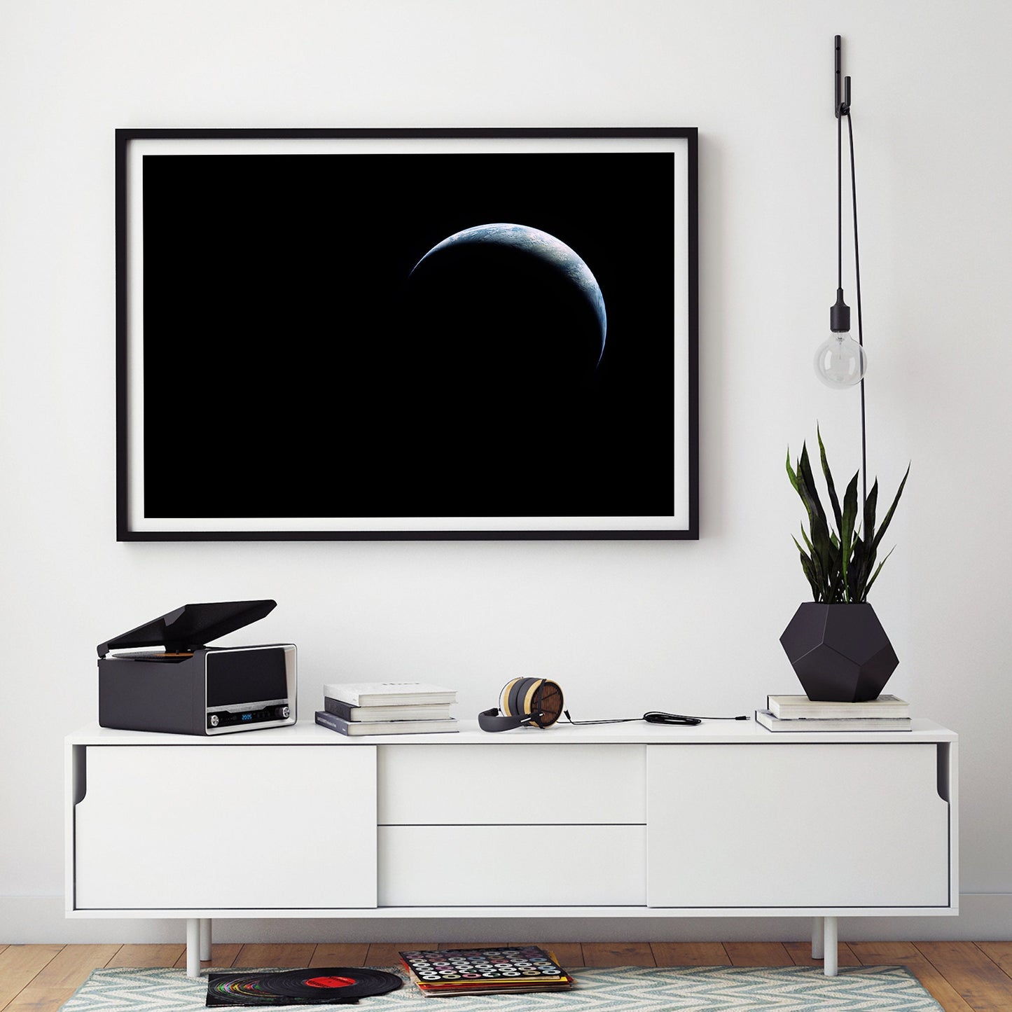 Earth from Space Art Print