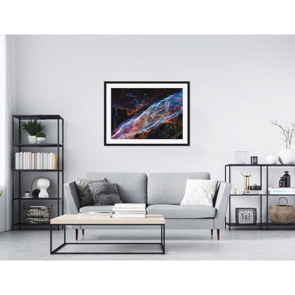 Veil Galaxy Space Art Print