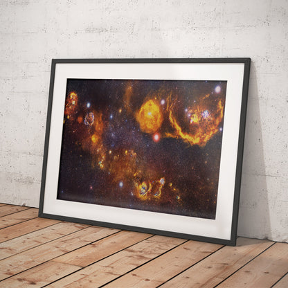 Auriga to Orion Space Art Print