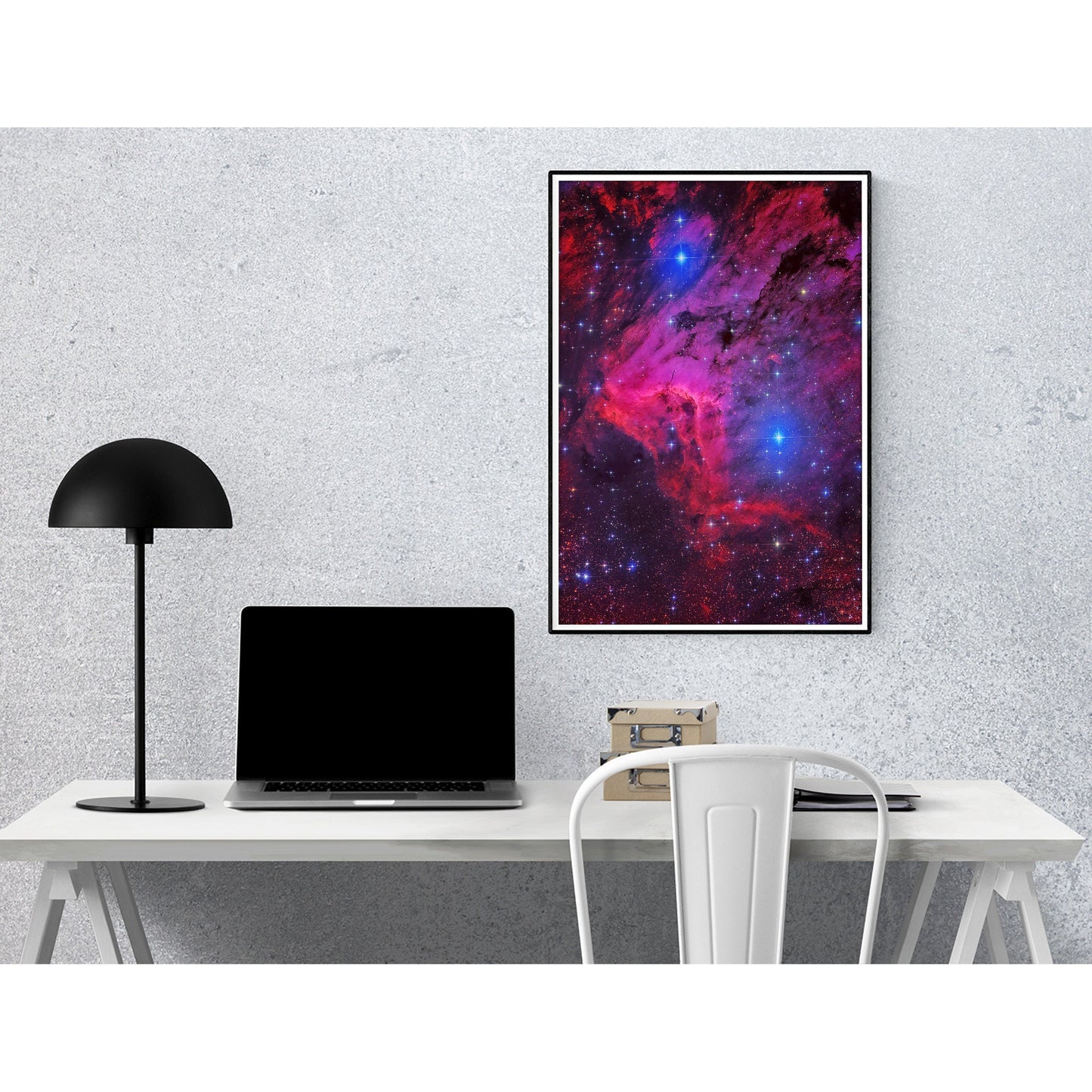 The Pelican Nebula Space Art Print