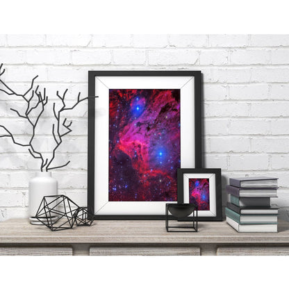 The Pelican Nebula Space Art Print