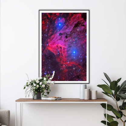 The Pelican Nebula Space Art Print