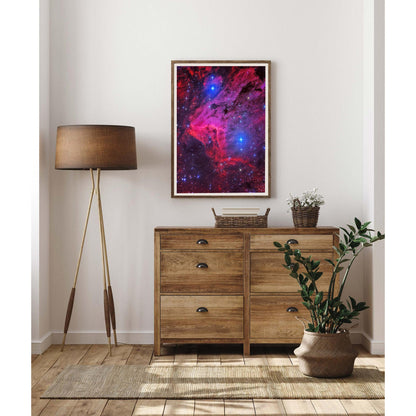 The Pelican Nebula Space Art Print