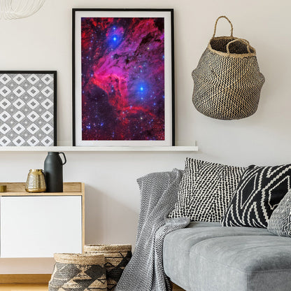 The Pelican Nebula Space Art Print