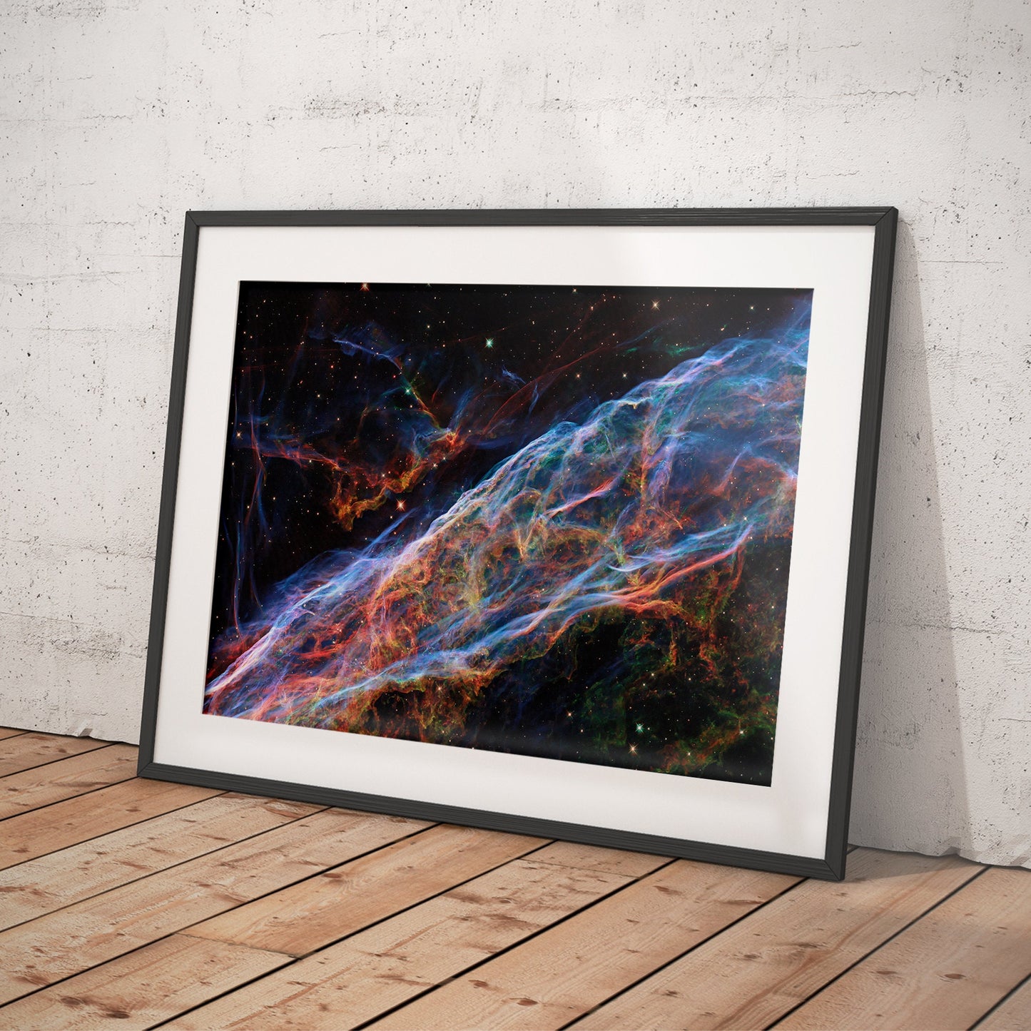 Veil Galaxy Space Art Print