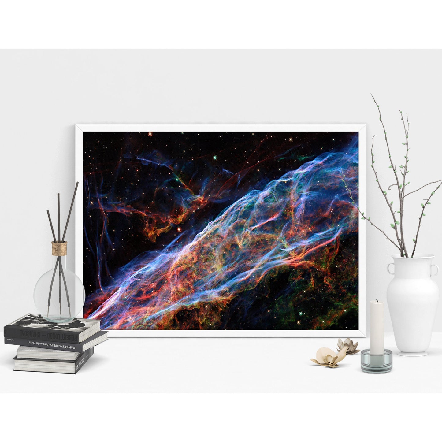 Veil Galaxy Space Art Print