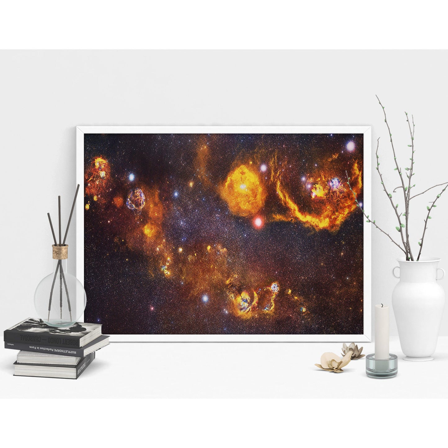 Auriga to Orion Space Art Print