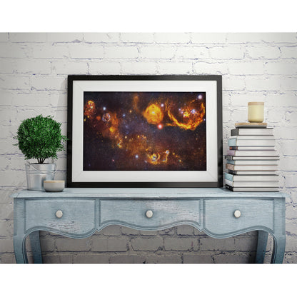 Auriga to Orion Space Art Print