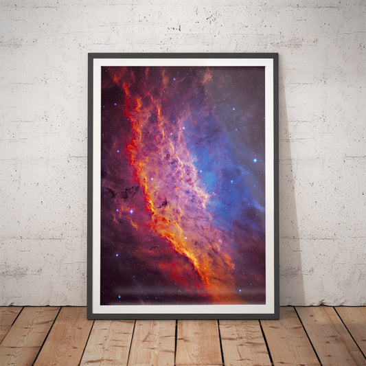 The California Nebula Space Art Print