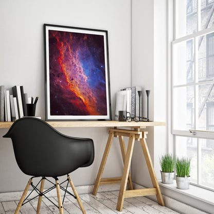 The California Nebula Space Art Print