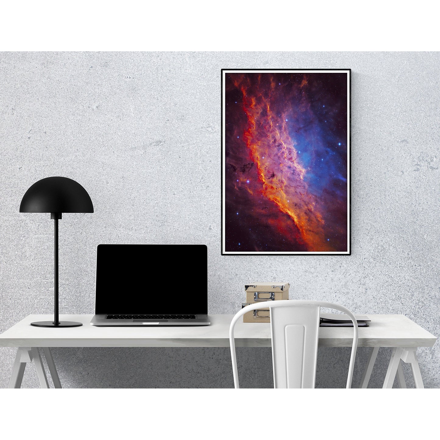 The California Nebula Space Art Print