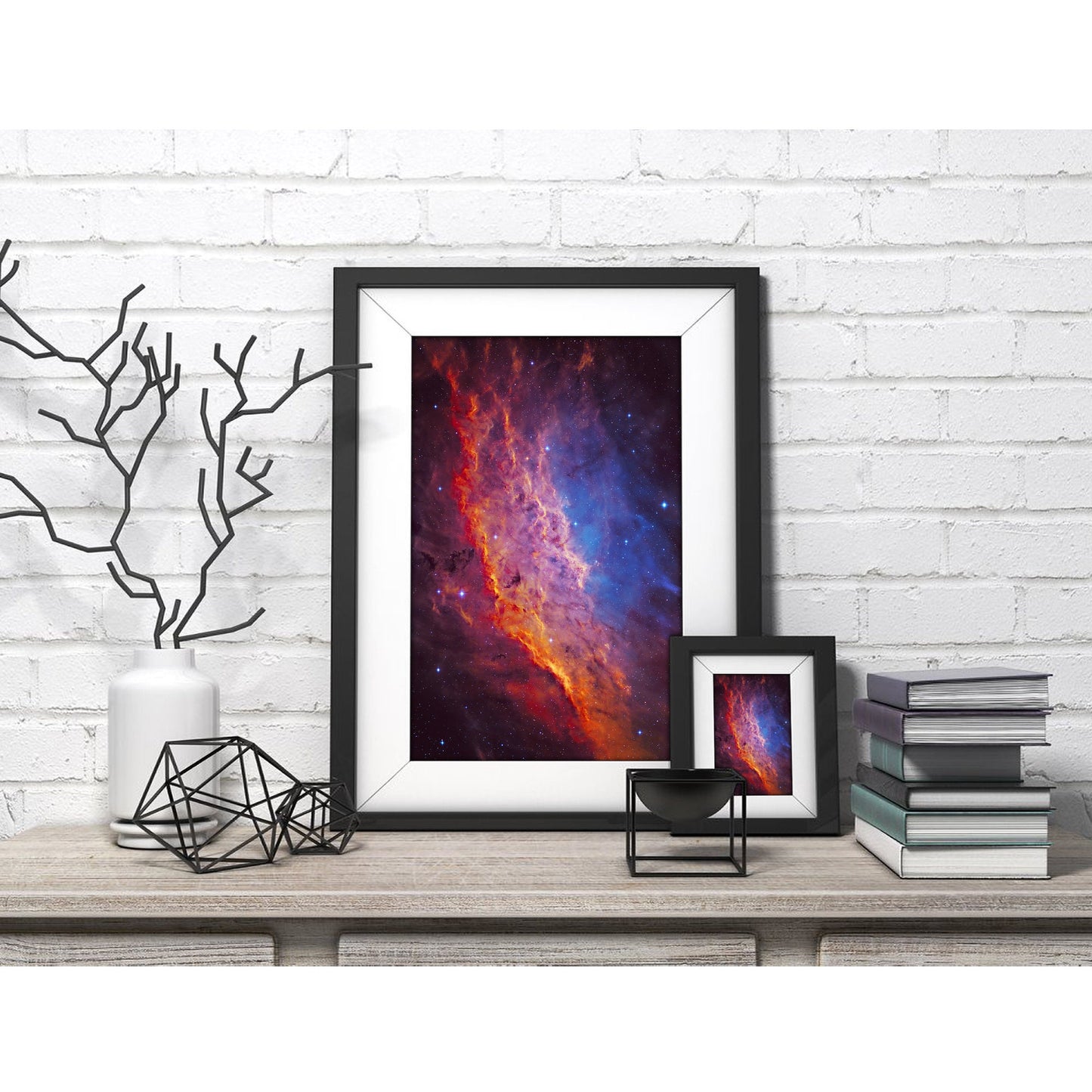 The California Nebula Space Art Print