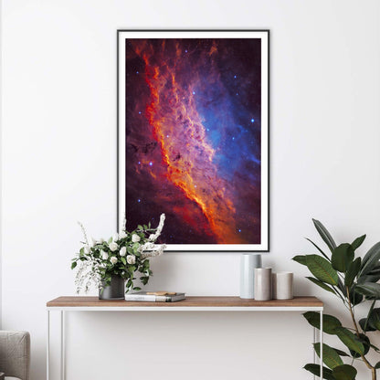 The California Nebula Space Art Print