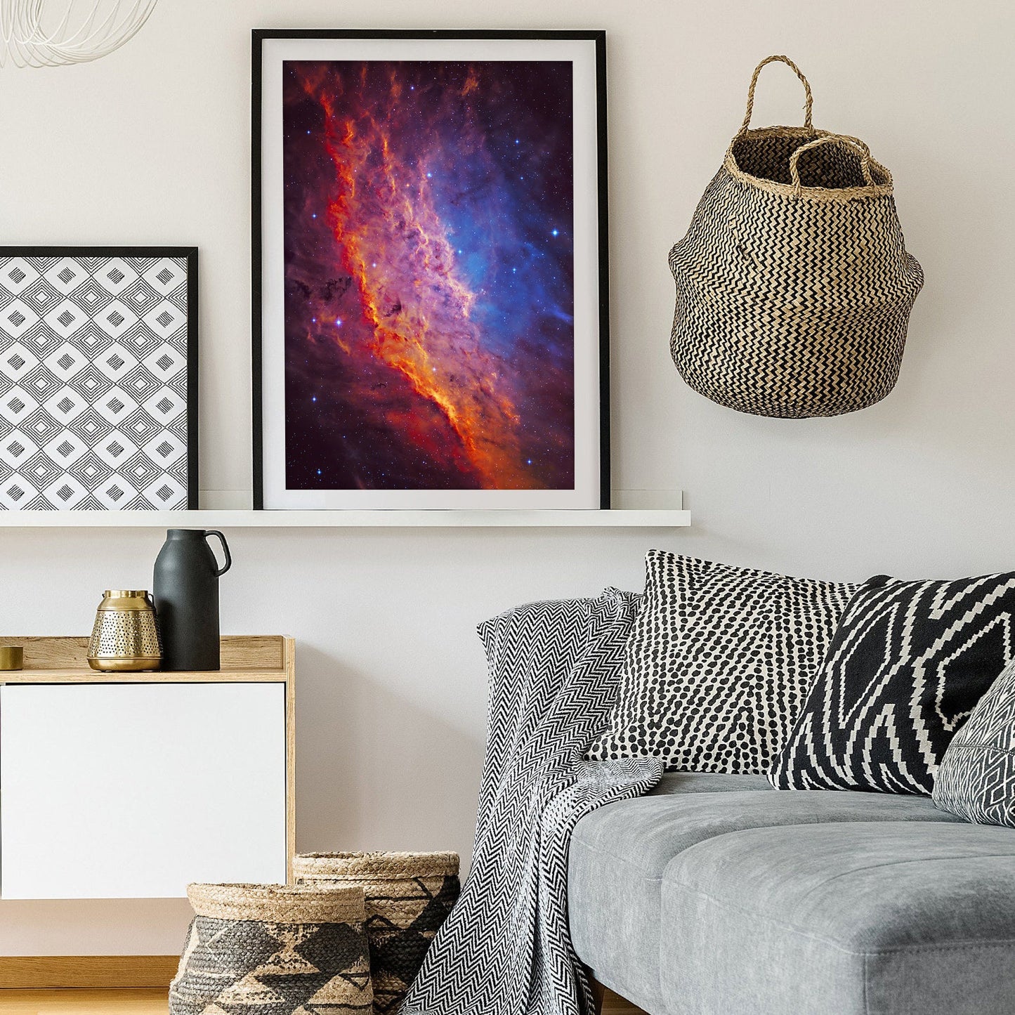 The California Nebula Space Art Print