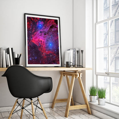 The Pelican Nebula Space Art Print