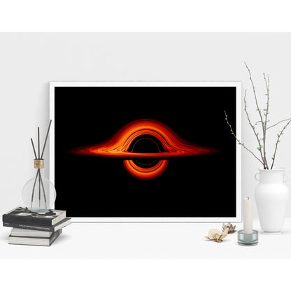 Black Hole Art Print