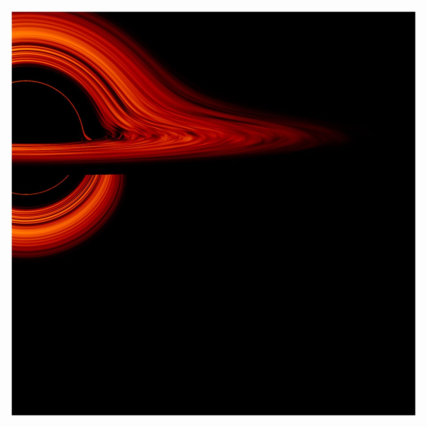 Black Hole Art Print