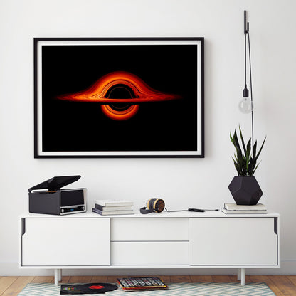 Black Hole Art Print