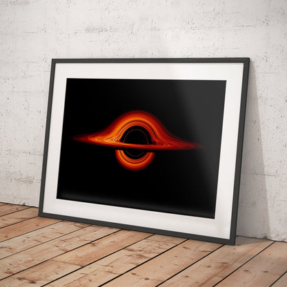 Black Hole Art Print