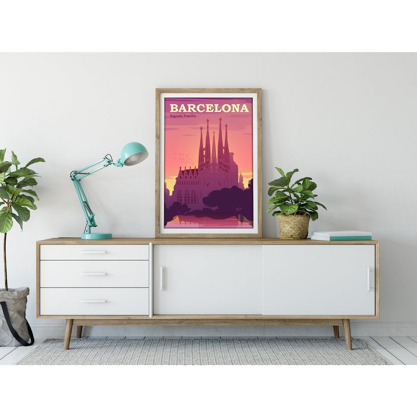 Gaudi's Masterpiece - Barcelona Art Print