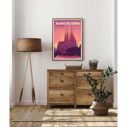 Gaudi's Masterpiece - Barcelona Art Print