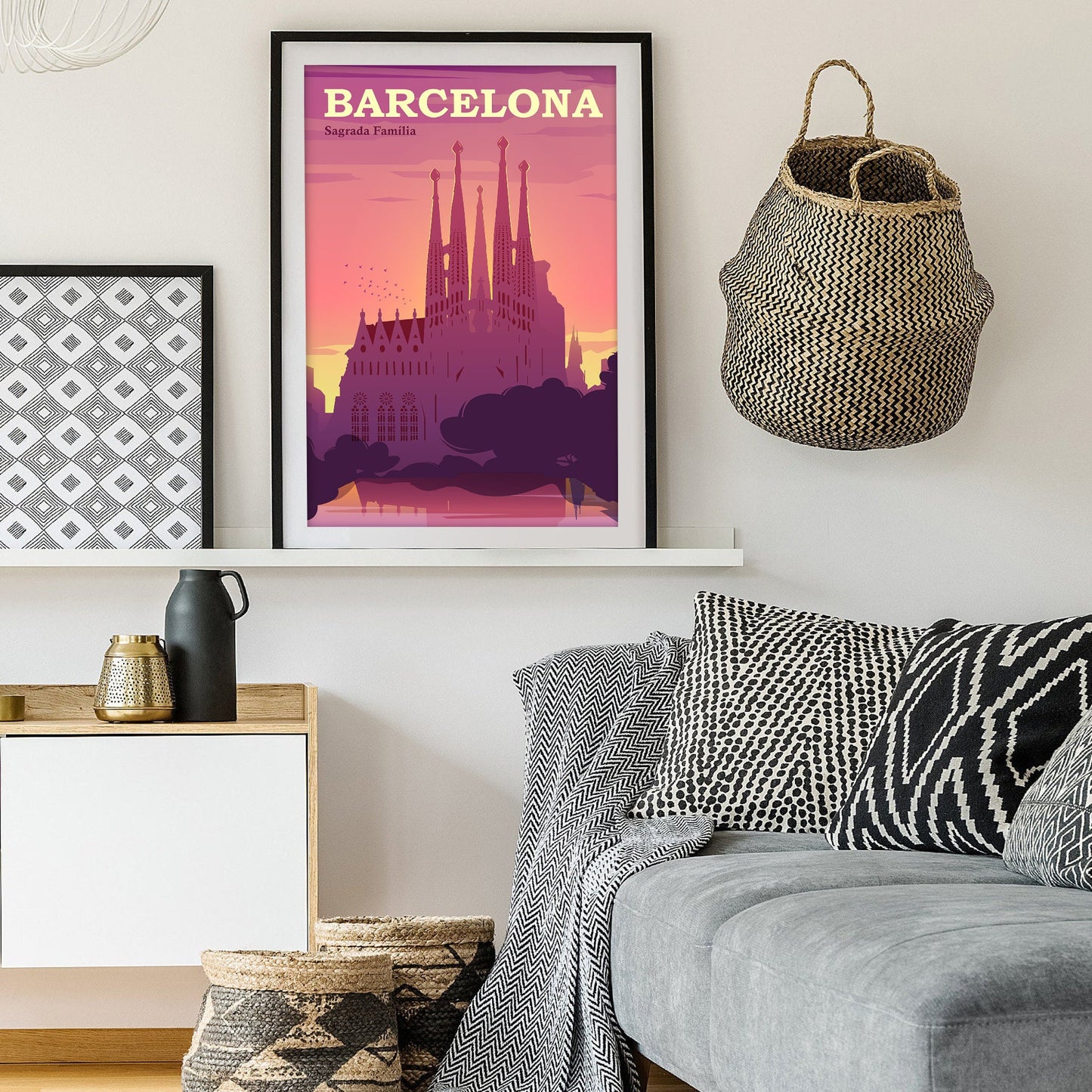 Gaudi's Masterpiece - Barcelona Art Print