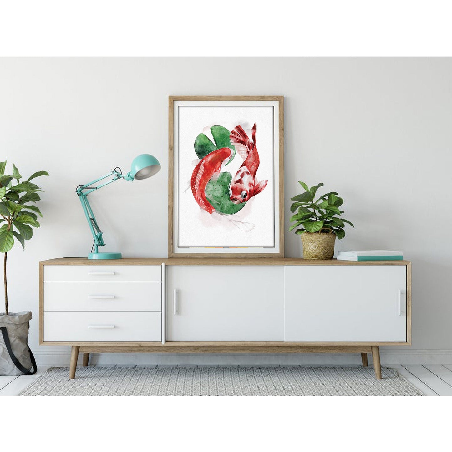 Koi Harmony Art Print