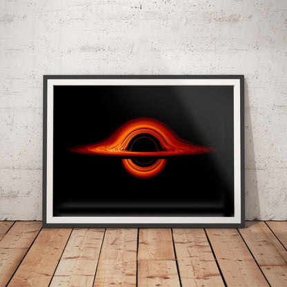 Black Hole Art Print