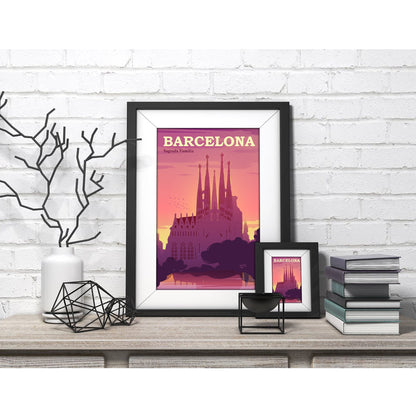 Gaudi's Masterpiece - Barcelona Art Print