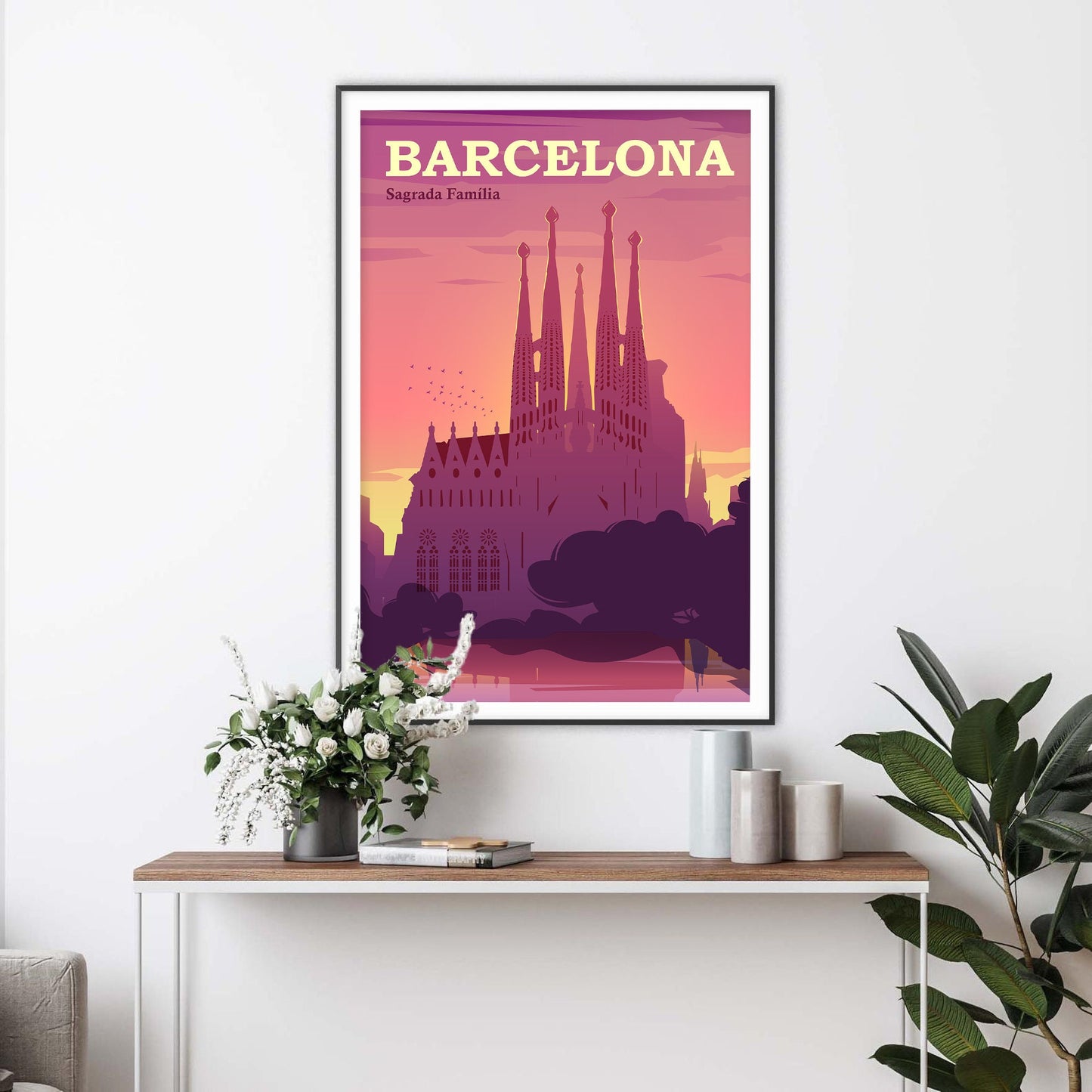 Gaudi's Masterpiece - Barcelona Art Print