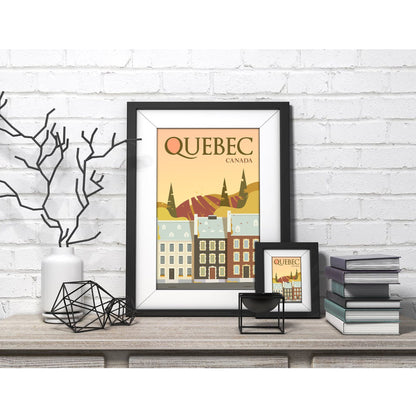 Quebec Classic Charm Art Print