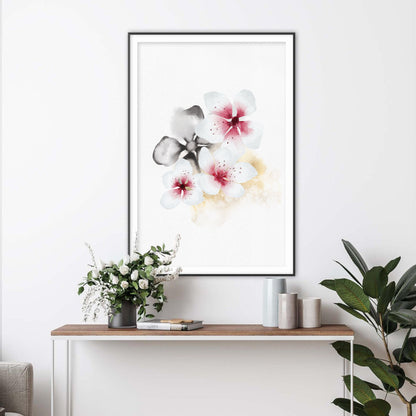 Sakura Kiss Watercolor Art Print