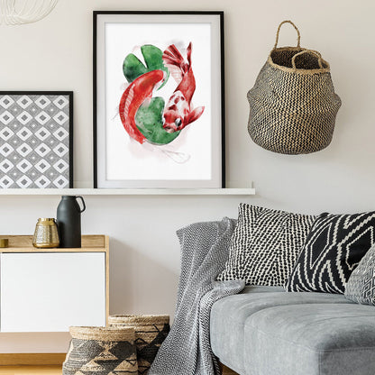 Koi Harmony Art Print