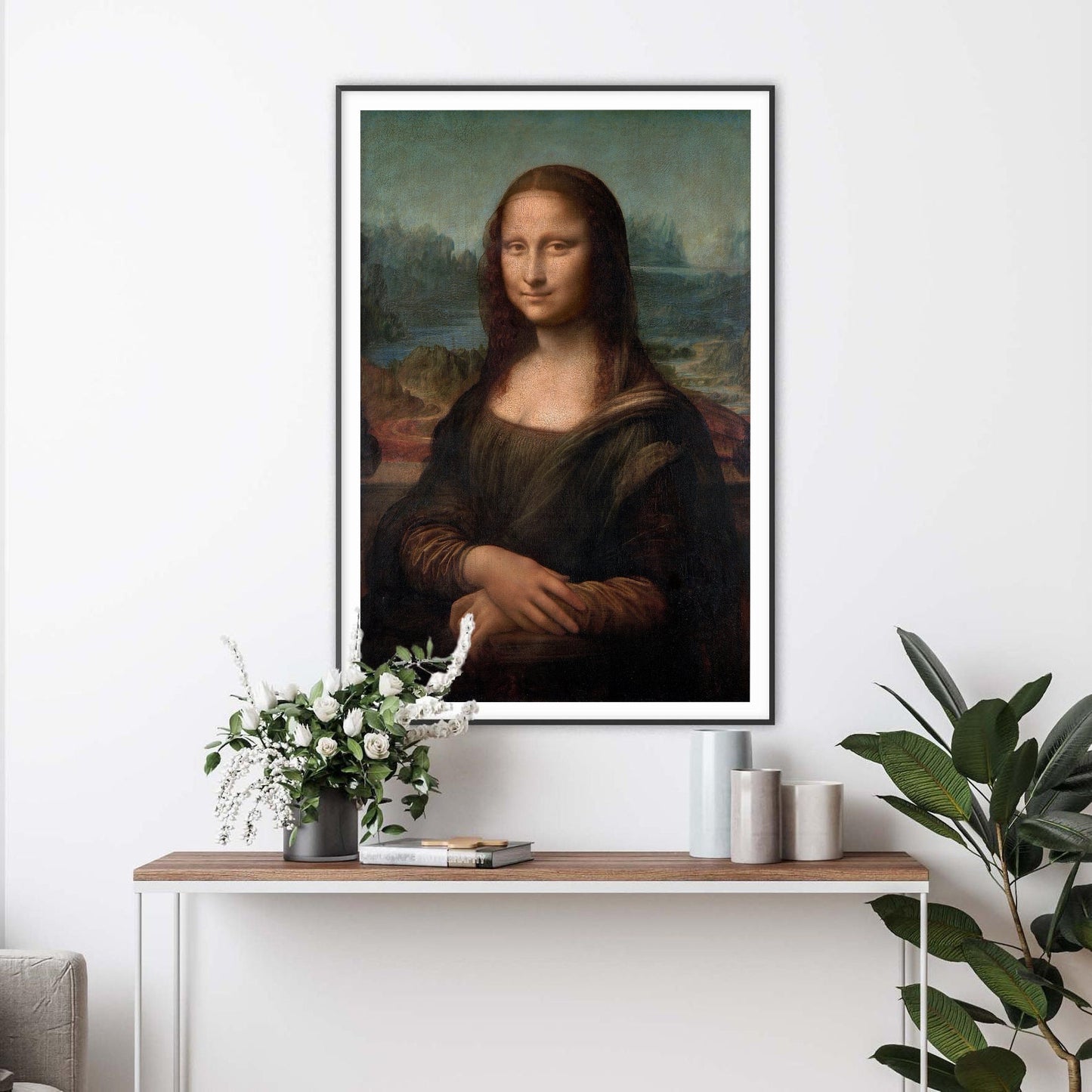 Mona Lisa by Leonardo Da Vinci Art Print