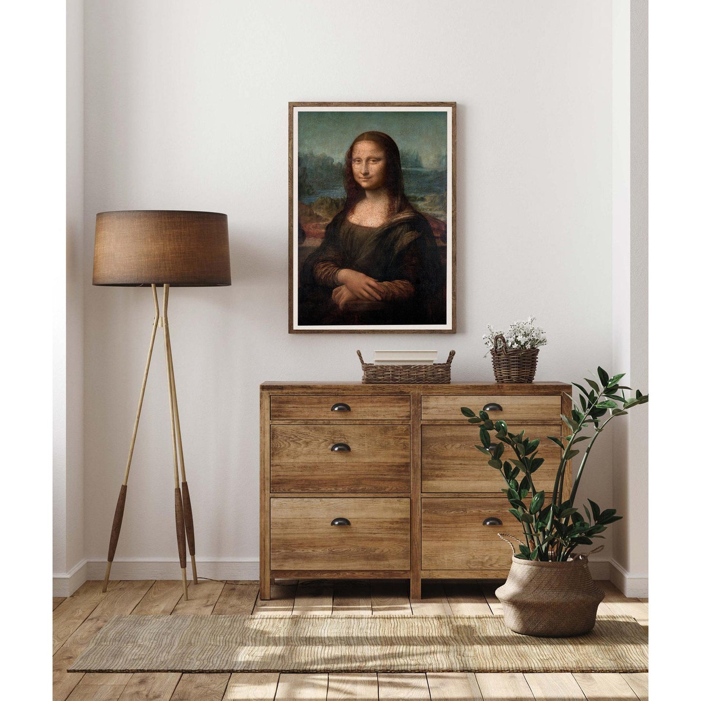 Mona Lisa by Leonardo Da Vinci Art Print