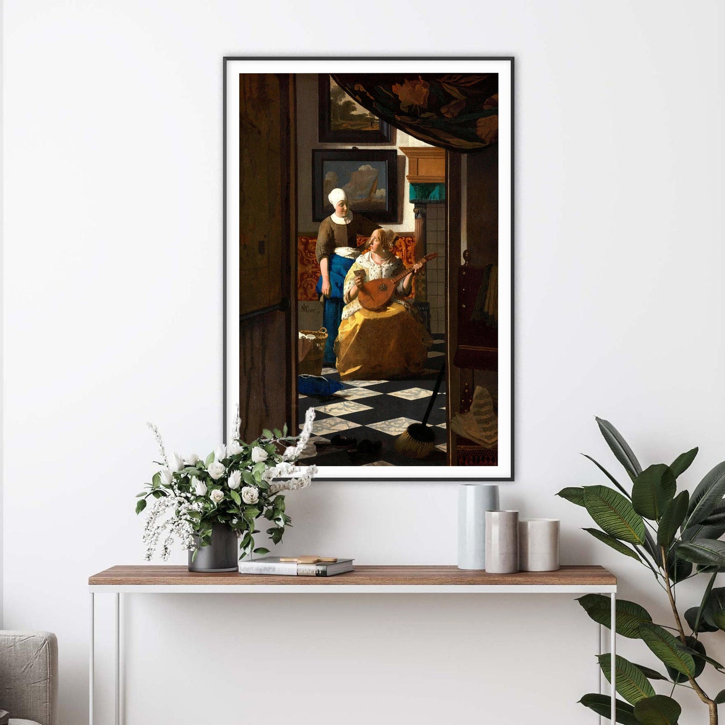 The Love Letter by Johannes Vermeer Art Print