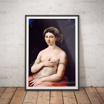 La Fornarina by Raphael Art Print