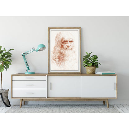 Leonardo da Vinci Self-portrait Art Print