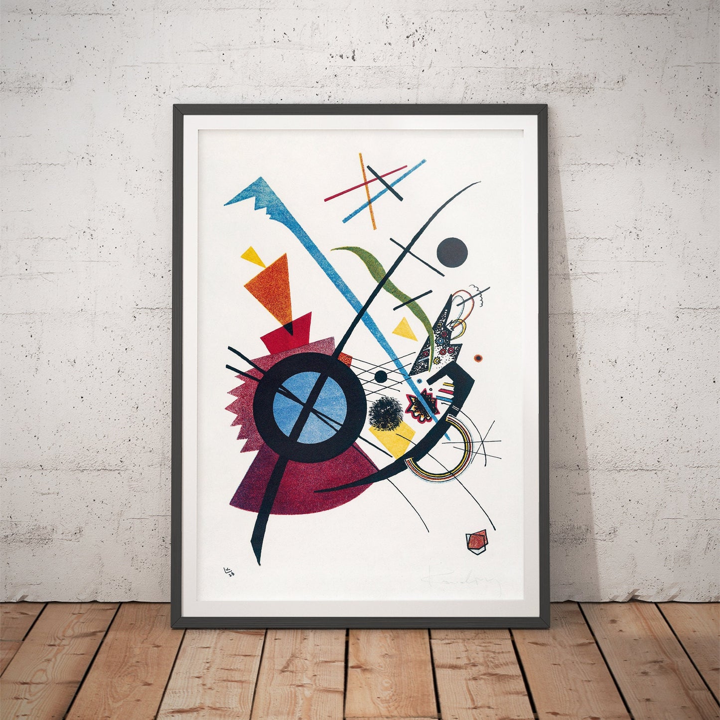 Violet by Wassily Kandinsky Art Print