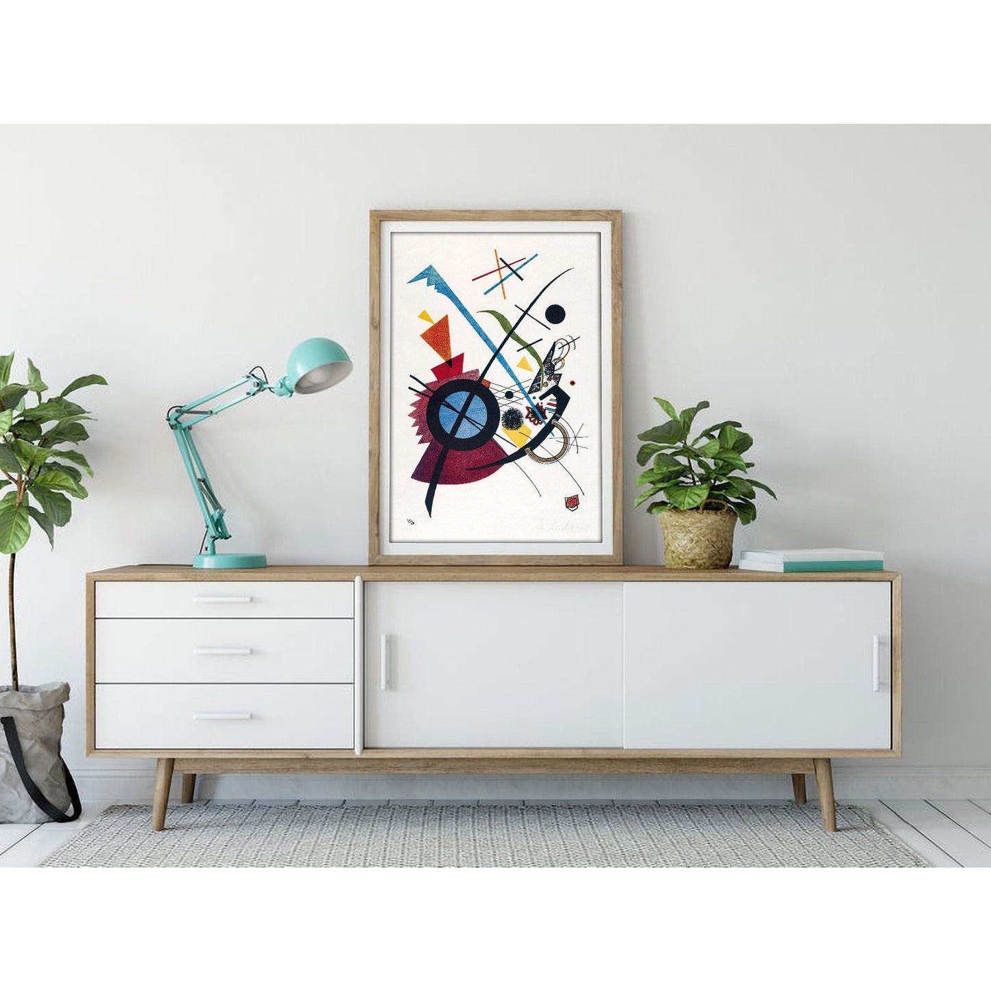 Violet by Wassily Kandinsky Art Print